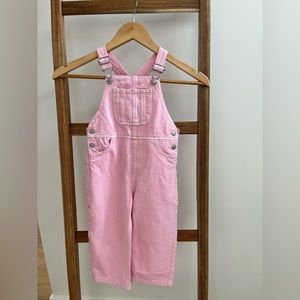 Never been worn Zara pink overalls, 18 to 24 months